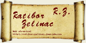 Ratibor Zelinac vizit kartica